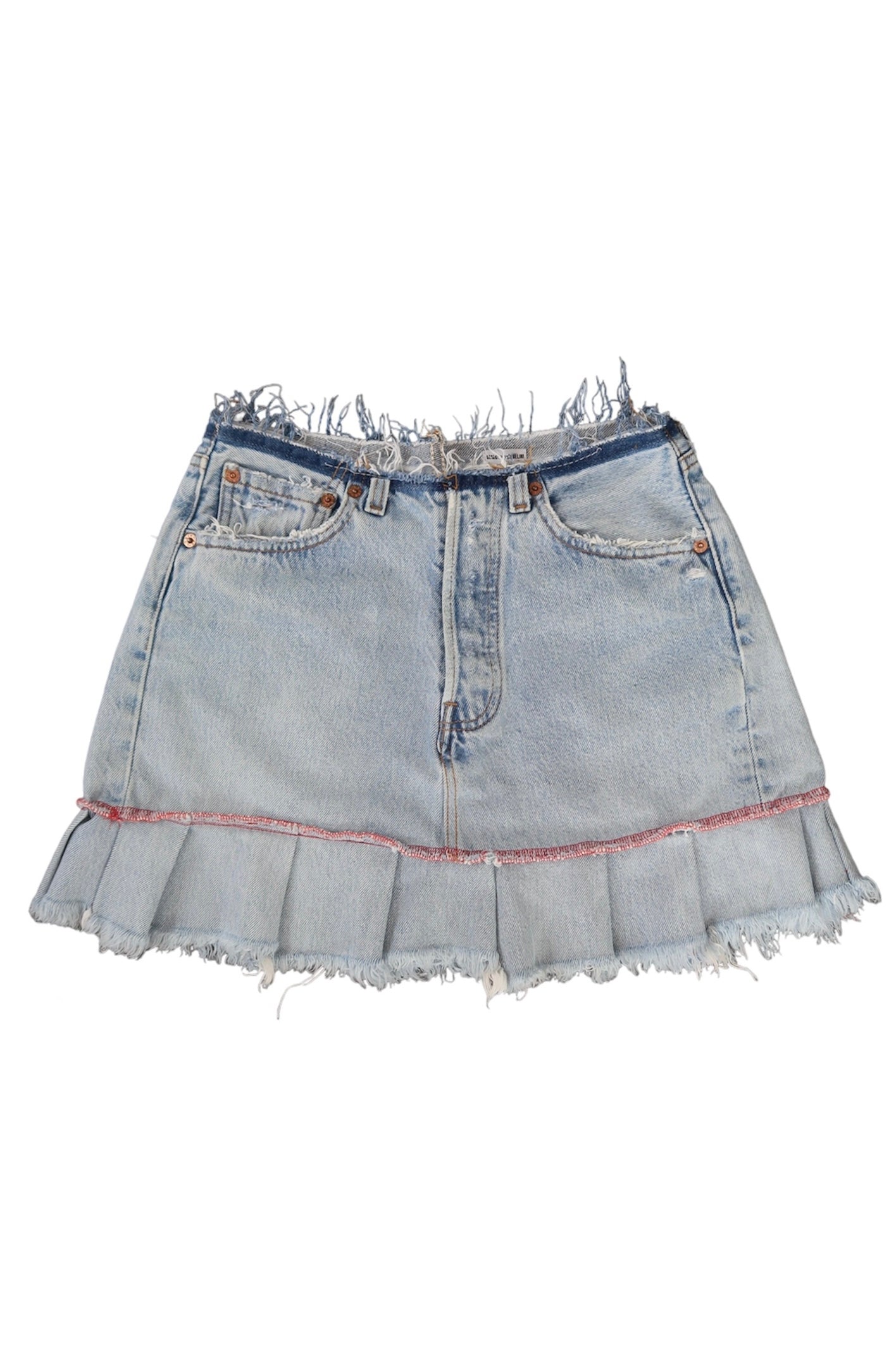 Reworked Levi’s Mini Skirt