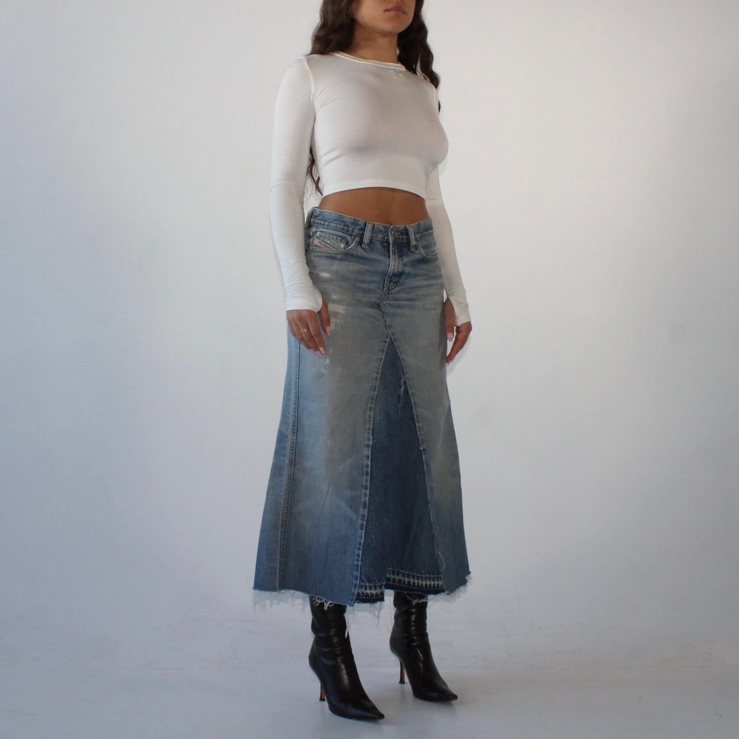 Reworked Vintage Diesel Skirt